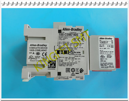 Новое контактора 24VDC безопасности Ален Брэдли 100S-C09EJ404C первоначальное