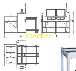Купить NL-M-TN SMT загрузчик разгрузчик машина NG / OK Board Harvester онлайн изготовление